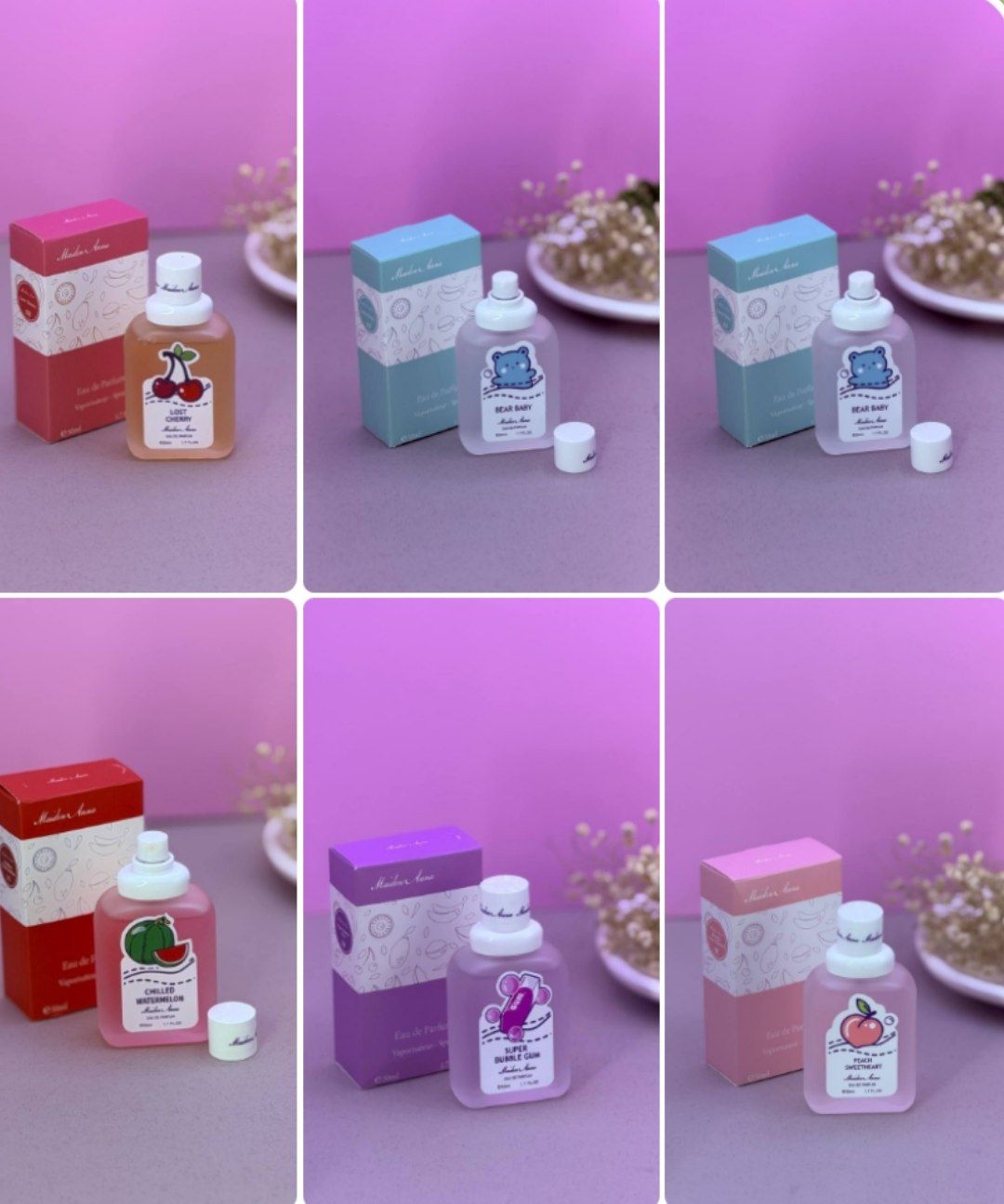 عطر بیکینی 6 رایحه عالی و متفاوت