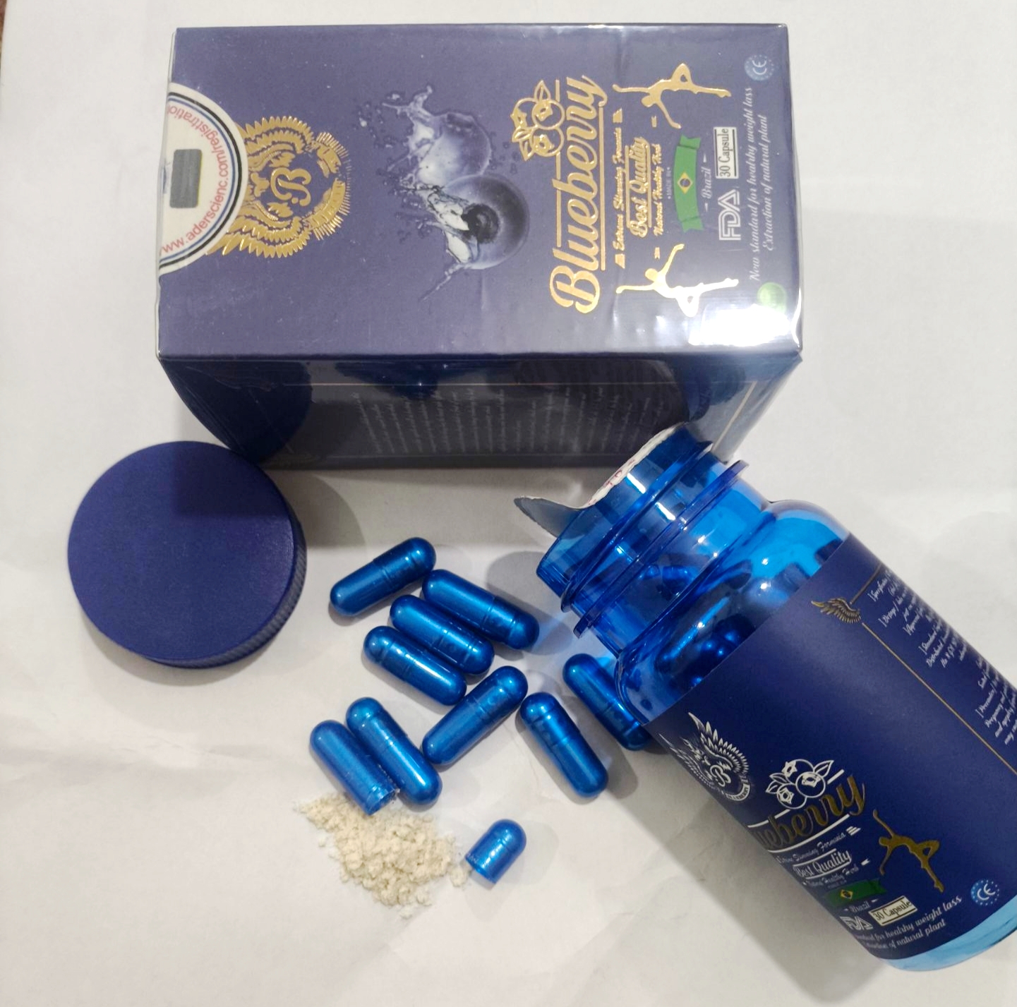 کپسول لاغری بلوبری اورجینال